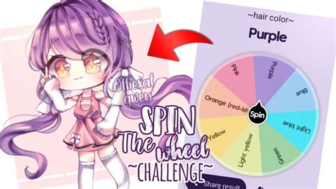 Give Information About Your <b>Oc</b>, 8. . Gacha oc challenge wheel hair